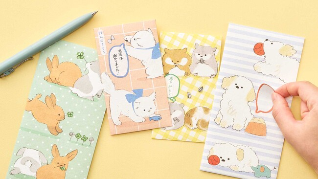 ふきだし・表書きシール付き『ひとことぽち袋・のし袋』を9月14日（月）に新発売　シールを貼って自由にアレンジ、楽しく気持ちを贈る