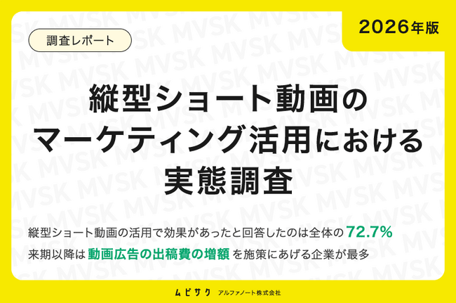 【2026年版】縦型ショート動画のマーケティング活用における実態調査｜来期以降は「動画広告の出稿費の増額」をあげる企業が最多