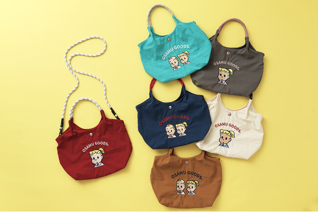 【OSAMU GOODS】新登場！刺繍の美しさと頼れる使いやすさをこのひとつに。甘すぎないレトロな愛らしさでいつもの装いに遊び心をプラス。大人女子のちょっとしたお出かけから街歩きまで2WAYバッグ