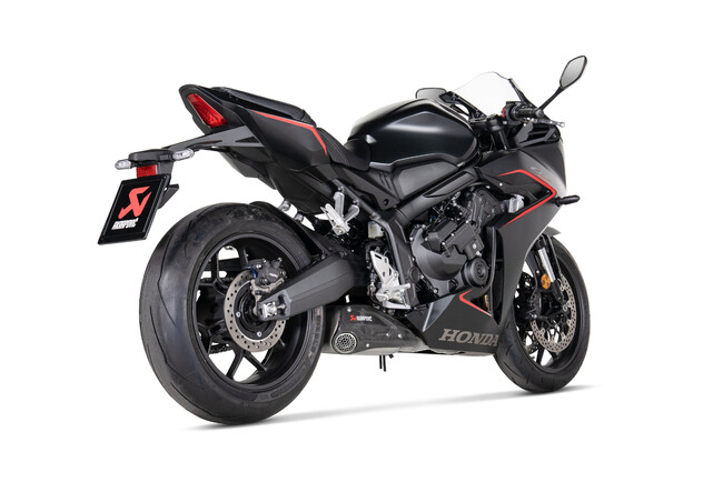 【AKRAPOVIC】HONDA CBR650R/CB650R STD/E-Clutch車 24-26年用JMCA政府認証マフラーの販売開始！