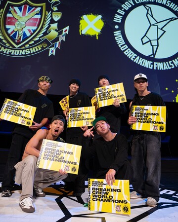 株式会社FNMD所属「FOUND NATION」が世界一！「UK B-Boy Championships 2026」6vs6 CREW BATTLEで優勝