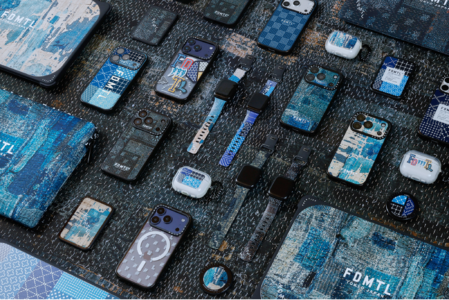 【CASETiFY】CASETiFYが東京拠点のデニムブランド「FDMTL」とのコラボコレクションを発表
