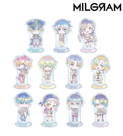 『MILGRAM -ミルグラム-』のトレーディング デフォルメAni-Art KAWAII label 各種商品の受注を開始！アニメ・漫画のオリジナルグッズを販売する「AMNIBUS」にて