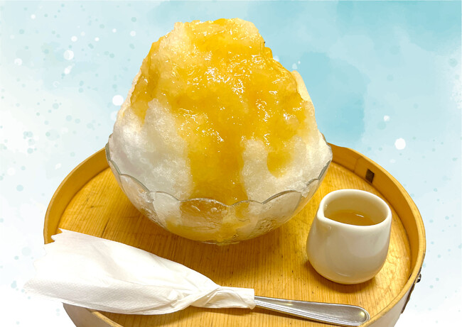 かき氷専門店『しろいくも』北千里より果実本来の美味しさ味わう『果実蜜氷』が新登場!