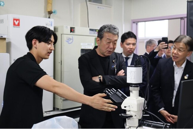【苫小牧高専】中村裕之文部科学副大臣が苫小牧高専に来校されました