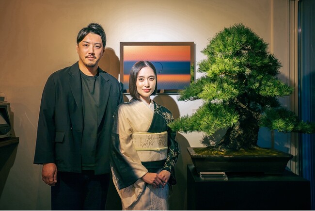 女優 小澤真利奈氏が、盆栽ブランド「JUME BONSAI」公式アンバサダーに就任