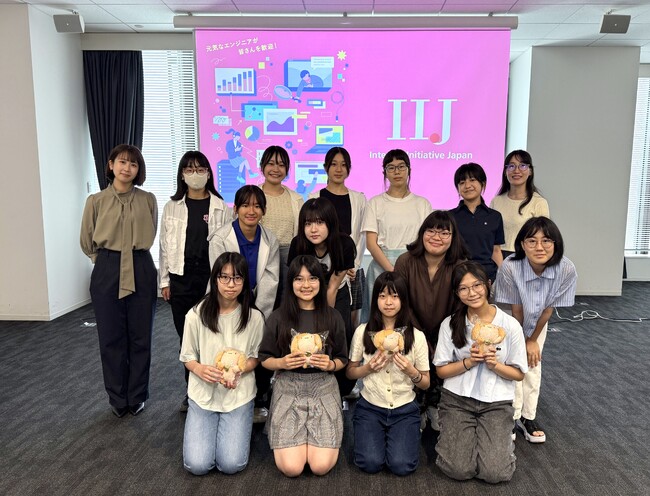 IIJ、中高生女子向けにSTEM領域の仕事に触れるオフィスツアーを開催