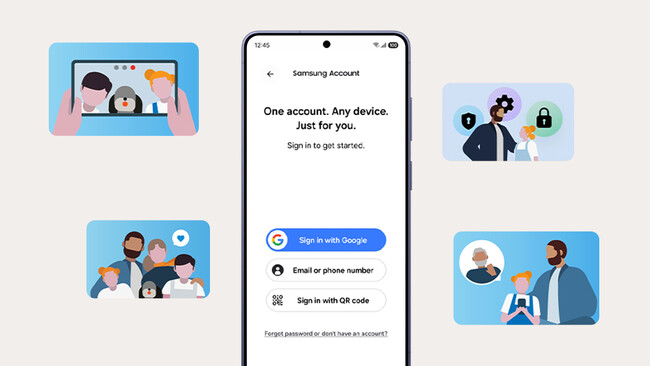 毎日の暮らしをひとつにつなぐ「Samsungアカウント」