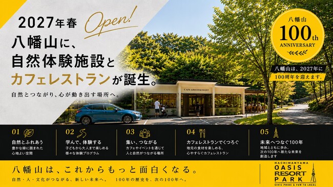 【宇都宮市】開園１００周年目前！八幡山公園の新エリア愛称３案を公開！
