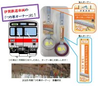 ２０２６年度つり革オーナーを募集します！