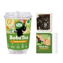 【写真】プーリータピオカドリンク(Boba Tea)メロン味セット。 【写真】プーリータピオカドリンク(Boba Tea)メロン味セット。