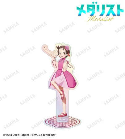 TVアニメ「メダリスト」の描き下ろし チャイナ服ver. オーロラアクリルスタンド、トレーディング場面写箔押しカードなどの受注を開始！！アニメ・漫画のオリジナルグッズを販売する「AMNIBUS」にて