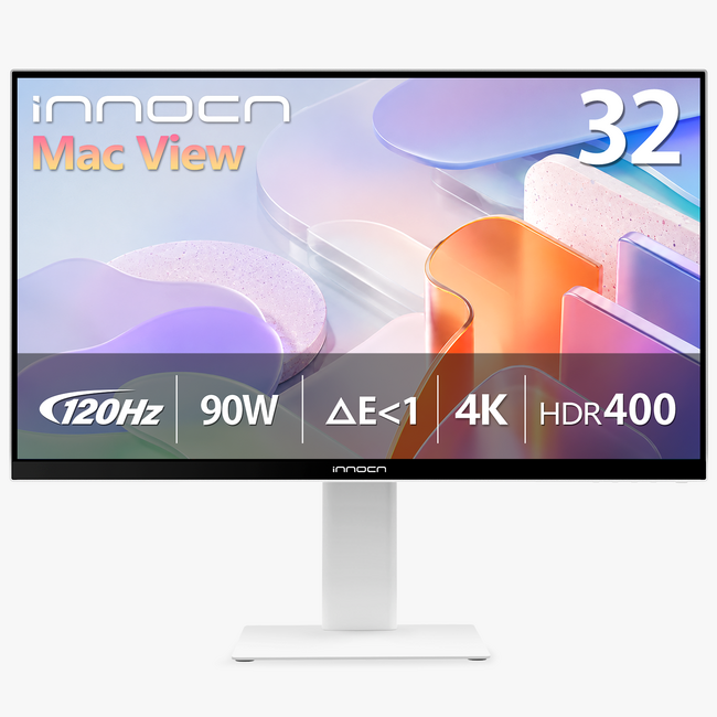 【INNOCN 5周年記念】 32インチ4Kカラーモニター「CB32U1」新登場｜4K 120Hz・ΔE≤1・USB-C 90W、Amazon.co.jp先行発売