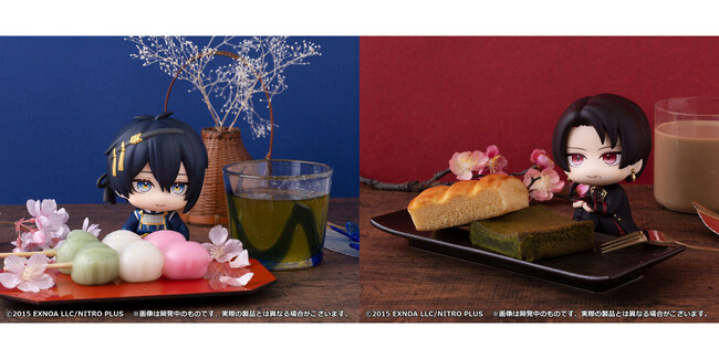 『刀剣乱舞ONLINE』より、「三日月宗近」「加州清光」が人気フィギュアシリーズ「るかっぷ」に登場。あみあみにて、それぞれ予約受付中。