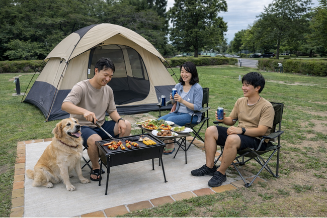 大野極楽寺公園キャンプフィールド【秋】の一般公募宿泊体験会開催