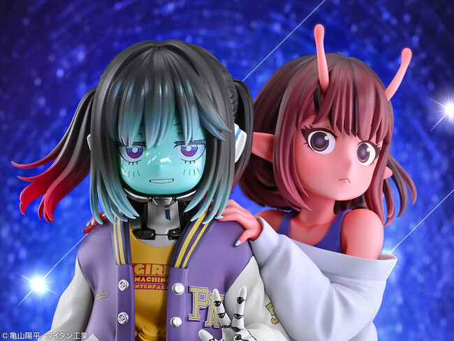 アニメ『銀河特急 ミルキー☆サブウェイ』より、「チハル＆マキナ」がノンスケールフィギュアで登場。あみあみにて予約受付中。