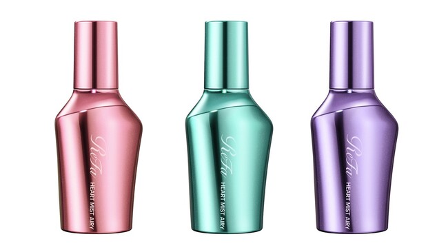スタイリング後の使用でうるさら質感とスタイリングを固めずキープする「ReFa HEART MIST AIRY（リファハートミストエアリー）」に新カラー追加