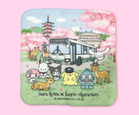 奈良交通×サンリオキャラクターズコラボハンカチを発売!