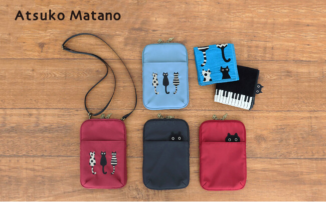 「Atsuko Matano」より、秋のおでかけを彩る新作ショルダーバッグが登場