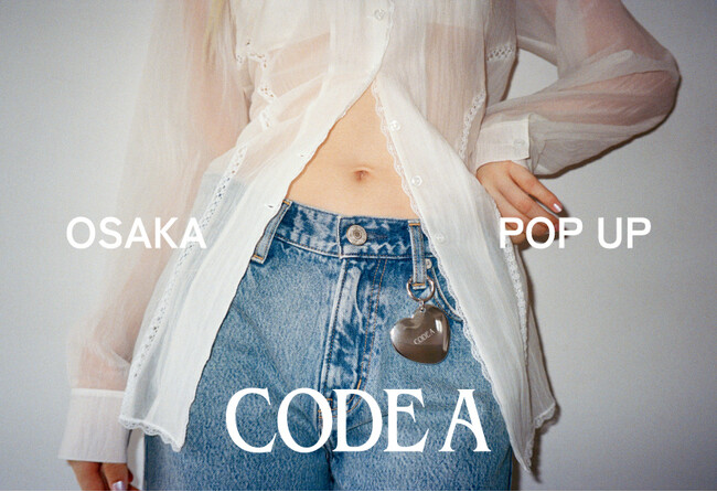 【CODE A】26AW POP UP SHOPを9月2日(水)より阪急うめだ本店4Fにて開催