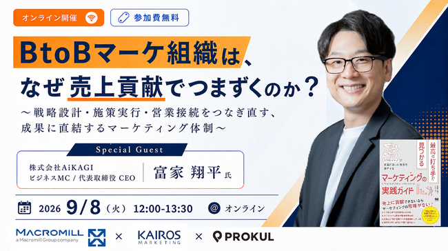 BtoBマーケ組織は、なぜ売上貢献でつまずくのか？