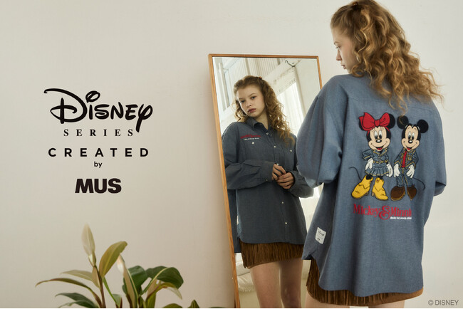 『MUS（エムユーエス）』の「Disney SERIES CREATED by MUS」よりMM DENIM STYLE COLLECTIONを9月2日(水)より発売開始