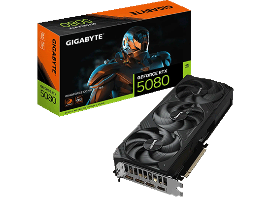 GIGABYTEから、GeForce RTX 5080／5060を搭載したコンパクト設計のグラフィックボード2製品を発売