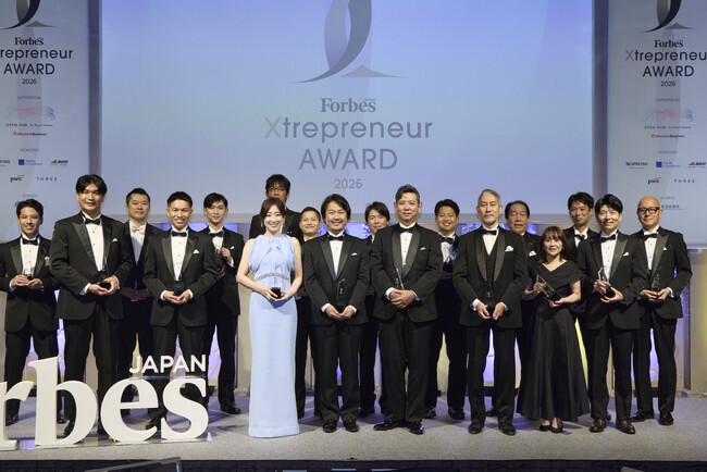 Forbes JAPANとNTTドコモビジネス、共創プロジェクトを評価するアワード「Forbes JAPAN Xtrepreneur AWARD 2026」受賞発表