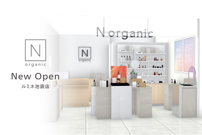 「N organic」、ルミネ池袋 7Fに期間限定ショップをオープン