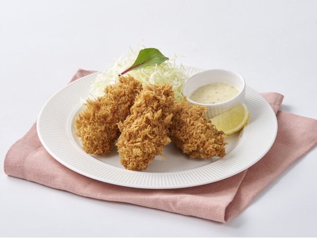 「広島県産カキフライ」を9/1(火)より期間限定で発売 ~旨味の濃い広島県産牡蠣を使用~