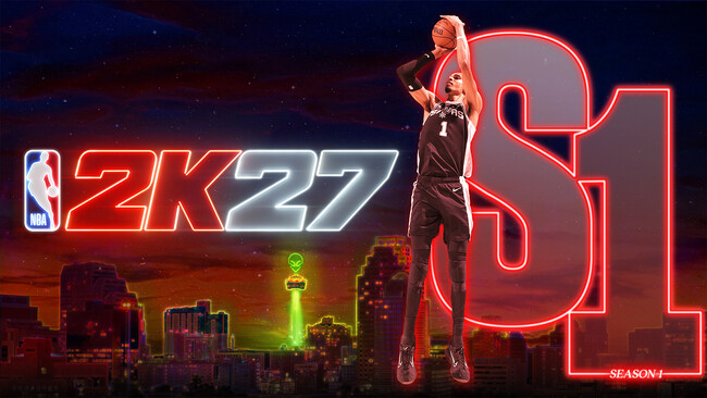 『NBA(R) 2K27』8月27日（木）より早期アクセスが開始！シーズン1も同時開幕！
