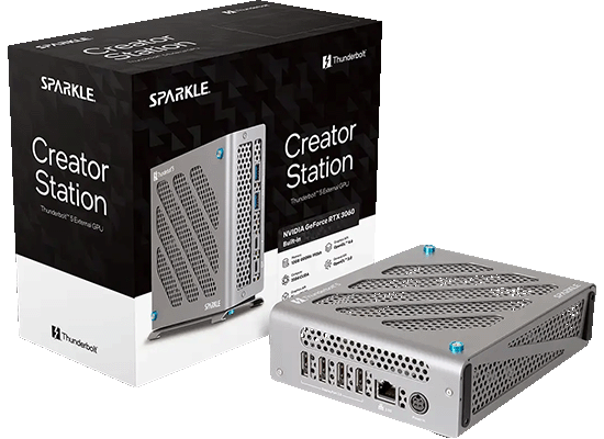 最大120GbpsのThunderbolt 5とNVIDIA GPUを搭載した外付けGPUボックス『TCX-280DF/RTX 3060-12GB』を発売