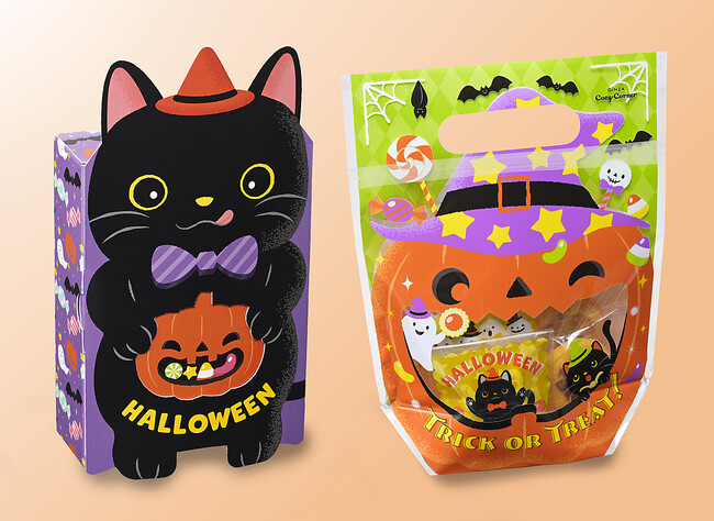 【銀座コージーコーナー】かぼちゃやおばけ、黒ねこを主役にデザイン。ハロウィンを楽しむ焼菓子ギフトが9月1日から登場♪