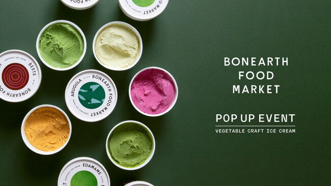 BONEARTH FOOD MARKET 初のPOP-UPをLOST AND FOUNDで開催