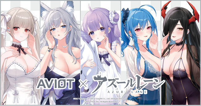 AVIOT ×『アズールレーン』コラボワイヤレスイヤホン第2弾が発売！8月31日(月)より予約開始