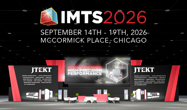 ジェイテクト、アメリカ現地法人「IMTS2026」に出展