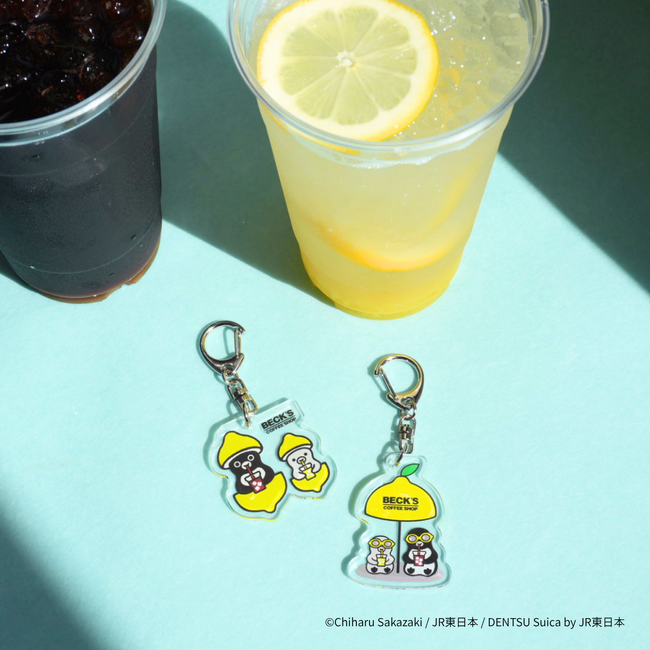 おいしく水分補給して残暑を乗りきろう！「Suicaのペンギン アクリルキーホルダー付きXLサイズドリンク」ベックスコーヒーショップ限定で9月8日(火)から新発売！