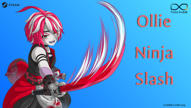 「holo Indie」新作『Ollie Ninja Slash』Steamストアページ公開！ウィッシュリスト登録受付を開始