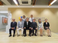 参議院議員・厚生労働委員会理事 石田昌宏氏を迎え、「令和8年度 学校法人藍野大学 SD・FD研修会」を開催