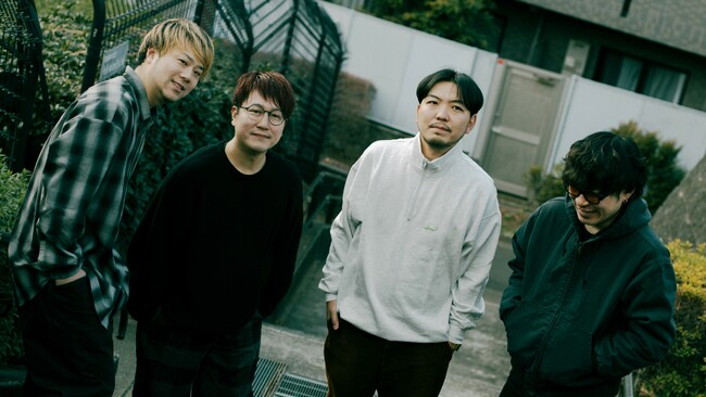4人組インストゥルメンタル・バンドSup、初のフィジカル作品となる1stアルバム『Yup』を11月25日にリリース！さらに、レコーディング風景を収めたティザー映像公開