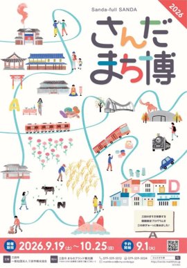 さんだまち博ポスター さんだまち博ポスター