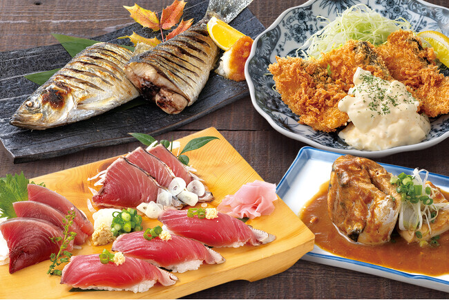 【秋の旨い魚料理で秋バテ知らず!!】『大庄水産』24店で９月限定メニュー今しか飲めない日本酒“冷やおろし”も!