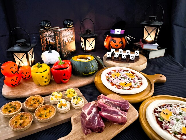 仮装もBBQも手ぶらでパーティ！成田で10月限定「ハロウィンBBQ」　ジャック・オー・ランタン風グラタンや“おばけピザ”など全7品