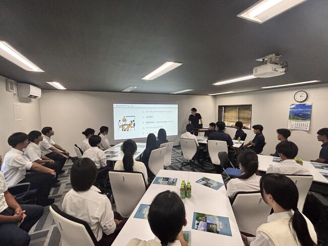 満足度96％！お堅い企業説明はナシ！クイズで知る「解体・産廃」の世界！ビクトリーが地元高校生向けに会社見学会を開催
