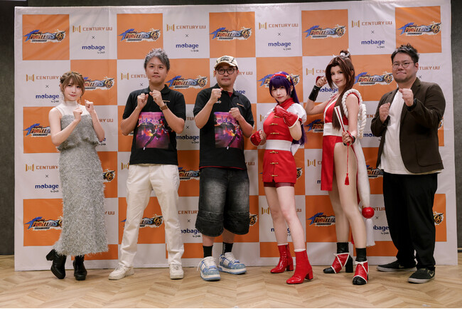 『KOF98 IF』リリース記者発表会を開催！えなこが麻宮アテナ、南あみが不知火舞の公式コスプレイヤーに就任！