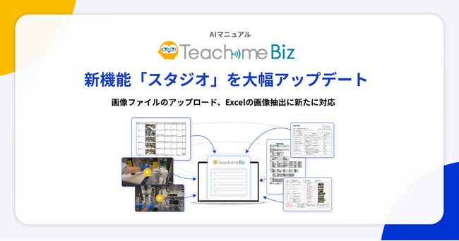 AIマニュアル「Teachme Biz」、新機能「スタジオ」を大幅アップデート