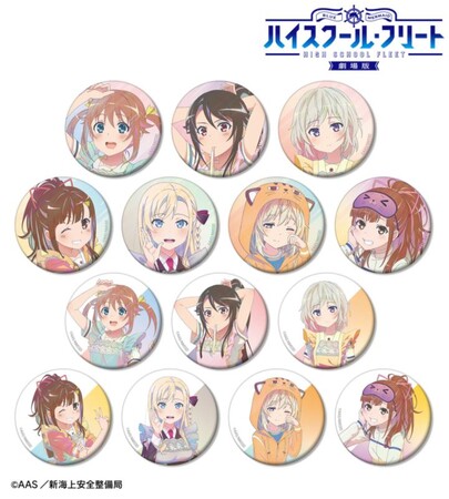 『劇場版 ハイスクール・フリート』の描き下ろし Ani-Art clear label 第3弾 各種商品の受注を開始！！アニメ・漫画のオリジナルグッズを販売する「AMNIBUS」にて