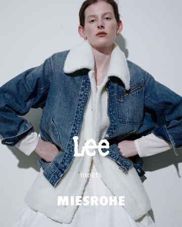 ＜MIESROHE＞Leeとのコラボレーション第2弾!長く愛され続けているデニムカバーオールとペインターパンツをモデルとした2型を発売