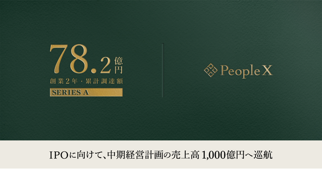 PeopleX、創業2年で累計資金調達額78.2億円に。さらに、革新的なMotherAI OS「Athena」を本日発表