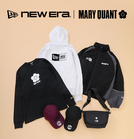 NEW ERA(R) × MARY QUANTのコラボレーション第3弾！パーカやブルゾンなどのアパレルアイテムもラインナップ